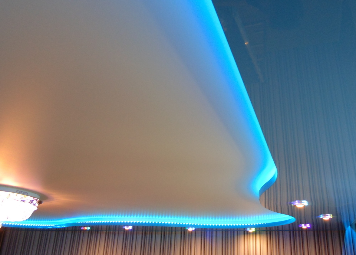 легкость в любом помещении создадут парящие натяжные потолки! парящие натяжные потолки