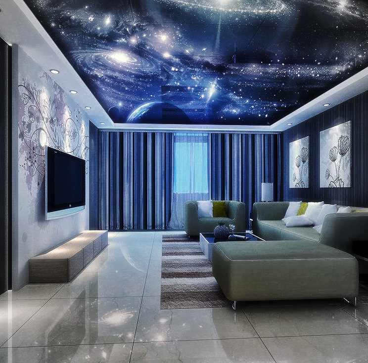 3D Натяжные потолки "Звездное небо" и другие принесут неповторимость в ваш дом! 3D Натяжные потолки "Звездное небо" и другие